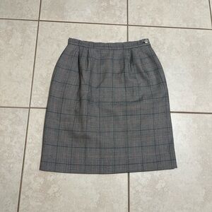 Saks Fifth Avenue Exclusive Plaid Skirt!